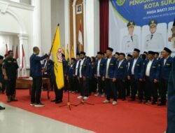 WALI KOTA SUKABUMI H. AYIP ZAKI Lantik Pengurus Karang Taruna Kota Sukabumi Masa Bakti 2024 – 2029