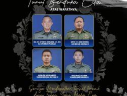 Ucapan Belasungkawa Panglima TNI Angkatan Darat, kepada seluruh korban musibah Ledakan Pemusnahan Amunisi TNI Yang Menewaskan 13 Orang.