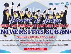 Persiapan Wisuda: Sebanyak 350 Mahasiswa UNSUB Siap Diwisuda