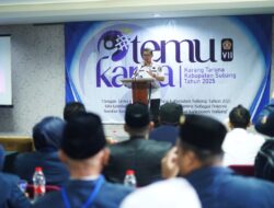 Wakil Bupati Subang Hadiri Temu Karya Karang Taruna, Dorong Sinergitas Pemuda untuk Pembangunan Daerah
