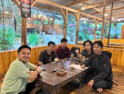 Bangun Relasi, HMI Komisariat Komputer-Komunikasi Unsub Diskusi Santai Bareng Pengusaha Muda Saung Lebe