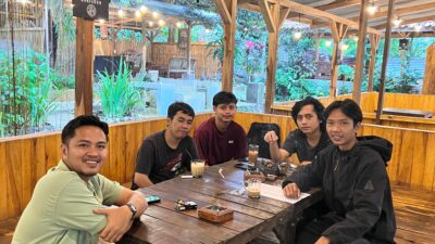 Bangun Relasi, HMI Komisariat Komputer-Komunikasi Unsub Diskusi Santai Bareng Pengusaha Muda Saung Lebe