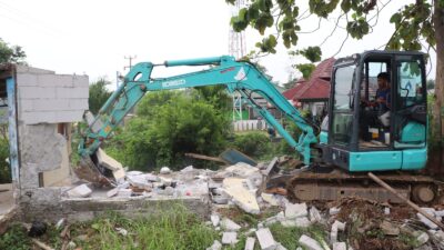 Penertiban 99 Bangunan Liar di Tambun Utara, Satpol PP dan Dinas SDA Jabar Dukung Penataan Sempadan Saluran