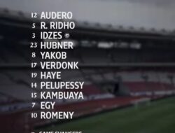 Skuad Garuda Siap Tempur! Starting XI Indonesia vs China di Kualifikasi Piala Dunia 2026