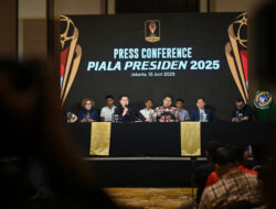 Piala Presiden 2025 Digelar 6 Juli, Hadirkan Klub Internasional dan Format Baru