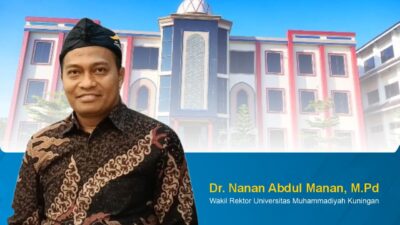Pelantikan Pejabat Provinsi di BYD, Ini Tanggapan Dr. Nanan Abdul Manan, M.Pd Wakil Rektor UM Kuningan