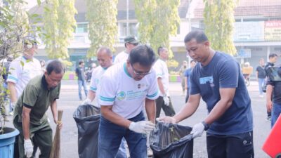 Peringati Hari Lingkungan Hidup 2025, Bupati Ciamis Gelar Apel dan Aksi Bersih Sampah Plastik