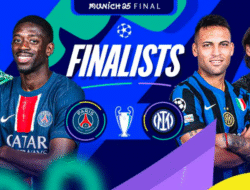 Babak Pertama PSG Unggul 2-0 atas Inter Milan di Laga Final UCL 2024/2025