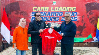 “6.601 Pelari Ramaikan Soekarno Run 2025, Bandung Jadi Panggung Semangat Kebangsaan”