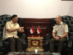 Pererat Hubungan Pertahanan, Menhan RI Terima Kunjungan Kepala Staf AD Singapura