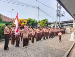 Kolaborasi Edukatif, KKNM Unsub Hadiri Perkemahan MI Ar Rakhmat Sumbersari