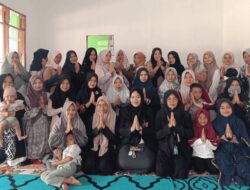 Kolaborasi Spiritual: Mahasiswa KKN STAI Riyadhul Jannah Ikut Khataman dan Kajian Tafsir Al-Qur’an ke-9