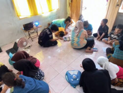 Program Bimbel Sagu KKNM 12 Gambarsari Telah Berjalan, Harapannya Jadi Program Berkelanjutan Seperti Taman Amben Baca Sumbersari