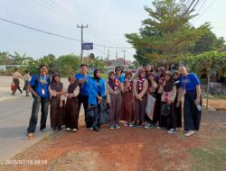 Dari Mekarjaya untuk Compreng Bersih: Mahasiswa KKNM Unsub dan Siswa SMP Bergerak