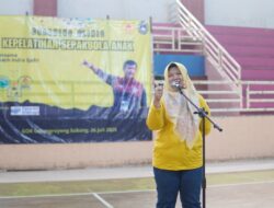 Kepala Disdikbud Subang Tekankan Seriusnya Pembinaan Karakter Lewat Coaching Clinic Sepak Bola Anak
