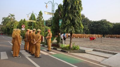 Disiplin Adalah Kunci! Wali Kota Bekasi Tegur ASN yang Telat Apel