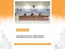 Pemkot Madiun Gencarkan Sosialisasi Cegah Penyakit, Wujudkan Kota Sehat
