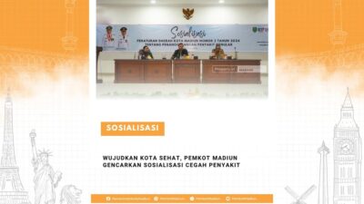 Pemkot Madiun Gencarkan Sosialisasi Cegah Penyakit, Wujudkan Kota Sehat