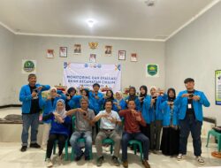 Monev KKNM Universitas Subang di Kawunganten, Mahasiswa Siap Sempurnakan Program Kerja