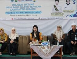 Literasi untuk Masa Depan: Ega Anjani Reynaldy Dorong Siswa SMKN 1 Subang Cinta Membaca