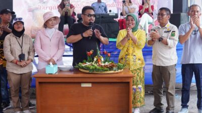 Milangkala Desa Cisaga ke-43, Bupati Subang dan Anggota DPR RI Hadir Meriahkan Perayaan