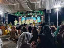 Mahasiswa KKNM Universitas Subang Desa Patimban Ikut Sukseskan Pengajian Akbar Milangkala ke-112 Desa Patimban