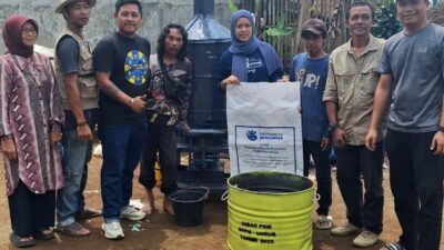 Universitas Subang Hibahkan Incinerator untuk Wujudkan Zero Waste di Dusun Cinengah