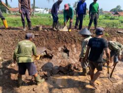 Saluran Irigasi Rusak Enam Tahun, Warga Dawuan Swadaya Sambil Tunggu Perhatian Pemerintah