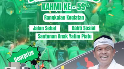 Semarak Milad KAHMI ke-59, Jalan Sehat di Subang, Hadirkan Tokoh Nasional