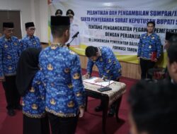 Bupati Subang Lantik PPPK Tahap II dan CPNS Jadi PNS