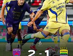 Kejutan di Liga 1: Persita Jegal Persib Bandung 2-1
