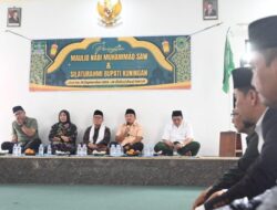 Sholawat dan Doa Bersama Warnai Maulid Nabi di Gedung PCNU Kuningan