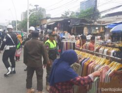 Personel Gabungan Turun Tangan, Jalan Jati Baru Raya Bebas PKL
