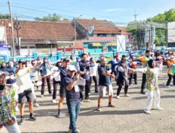HUT ke-14 Partai Nasdem, DPD Majalengka Gelar Senam dan Pemeriksaan Kesehatan Gratis