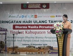 HUT ke-26 DWP Subang, Perkuat Peran Perempuan Menuju Indonesia Emas 2045