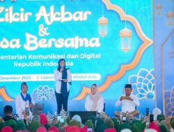 Pemulihan Jaringan di Sumatra Utara Capai 97,8 Persen, Menkomdigi Dampingi Warga Banjir