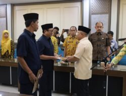 Ondin Sutarman dan Dede Hamidin Resmi Jabat Direksi LPPL Kuningan