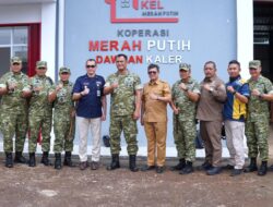 Wakil Panglima TNI Kunjungi Koperasi Merah Putih Dawuan Kaler, Dorong Kolaborasi UMKM