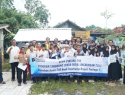 PT PP (Persero) Tbk Serahkan Sarana Bank Sampah dan Gelar Sosialisasi di SDN Otto Iskandardinata Jatibaru