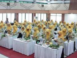 Semarak Ramadan, DWP Kabupaten Subang Adu Kreativitas Merangkai Rempah