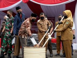 81 Kasus Inkrah, Kejari Subang Musnahkan Narkoba, Sajam, dan Barang Ilegal