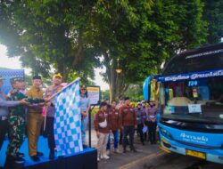 300 Warga Bogor Berangkat Mudik Gratis, Dilepas Wali Kota Dedie Rachim