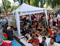 Pemkab Bogor Dekatkan Buku ke Warga Lewat Perpustakaan Keliling di CFD