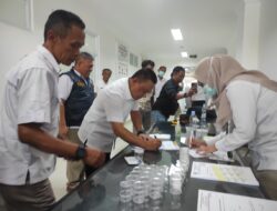 Cegah Narkoba, ASN Kuningan Jalani Tes Urine Mendadak Usai Rakor