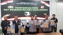 Aksi Brutal di Jalan Sepi, Polres Majalengka Tangkap Komplotan Begal