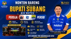 Big Match Persija vs Persib Hadir di Alun-Alun Subang