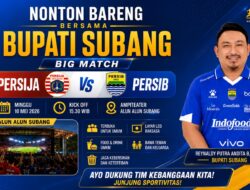 Big Match Persija vs Persib Hadir di Alun-Alun Subang