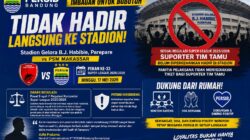 Lawan PSM Makassar, PERSIB Ajak Bobotoh Dukung dari Rumah
