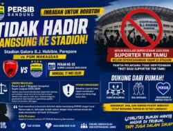Lawan PSM Makassar, PERSIB Ajak Bobotoh Dukung dari Rumah