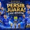 PERSIB Jadi Raja Baru Liga Indonesia; Hattrick Gelar Juara